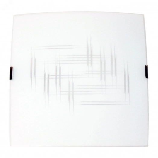 Светильник НПБ-09-60-003 М83 Элегант матовый      белый клипсы штамп металлик ИУ