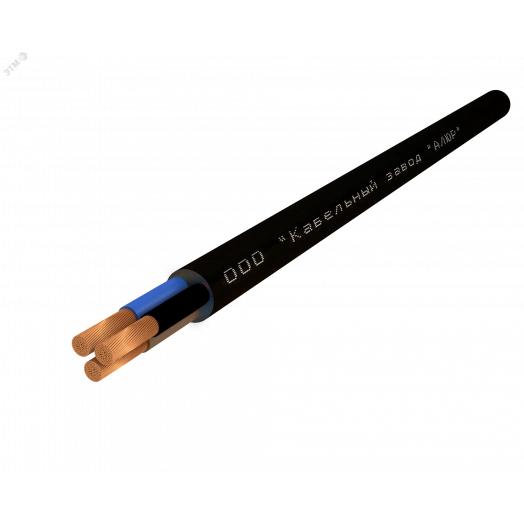 Провод ПВС 3х1.0-380/660 (Ч. бар)