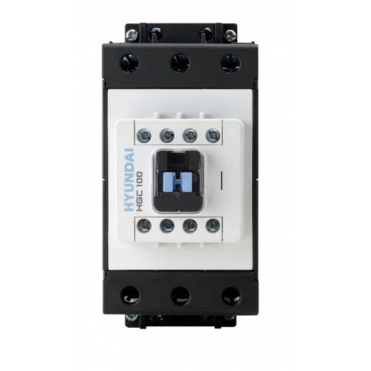 Магнитный контактор HGC100 22NS X220 100А 55 квт при АС3 (380-440В) напряжение катушки 220В АC 2НО+2НЗ