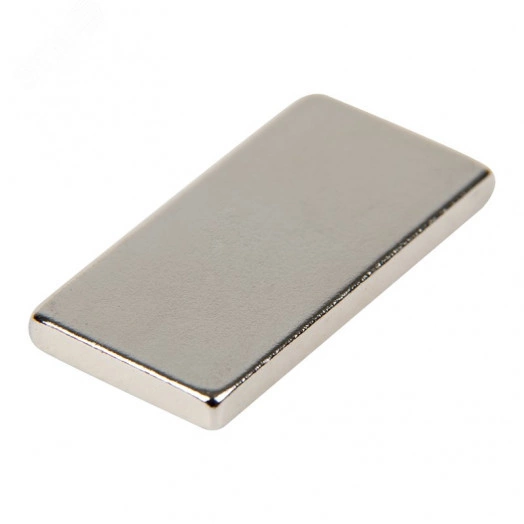 Неодимовый магнит прямоугольник 20х10х2мм сцепление 2.4 кг (упак - 5 шт.)