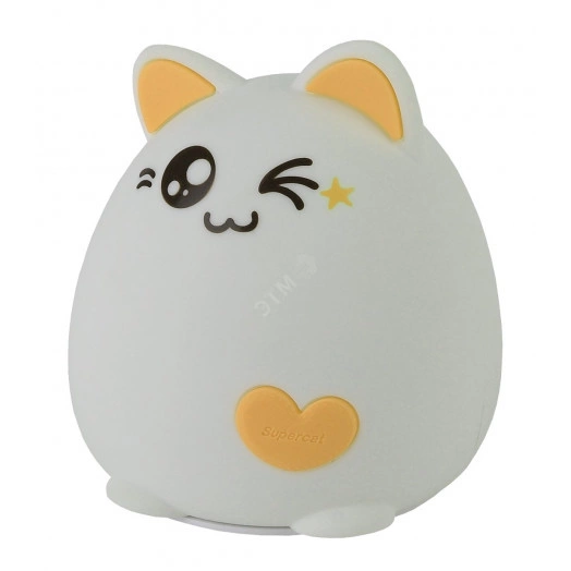 Светильник настольный  NLED-413-1W-Y белый с желтым ЭРА