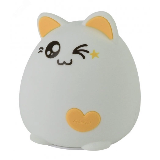 Светильник настольный  NLED-413-1W-Y белый с желтым ЭРА