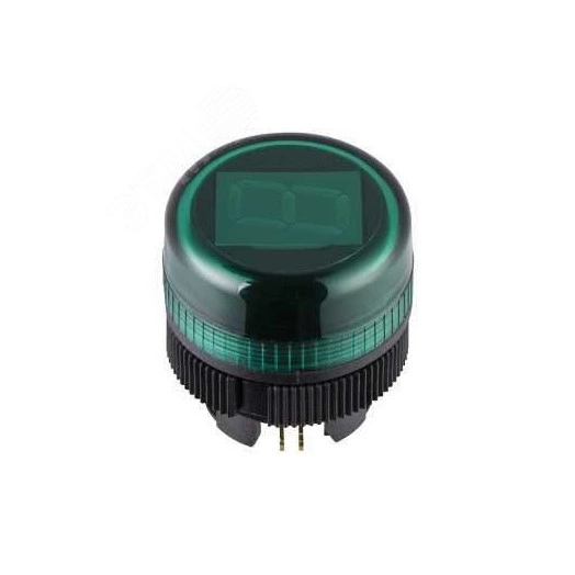 Головка индикатора 22мм зеленая