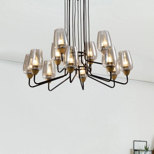 Люстра  Rivoli Gera 4065-212 12 х E27 40 Вт дизайн