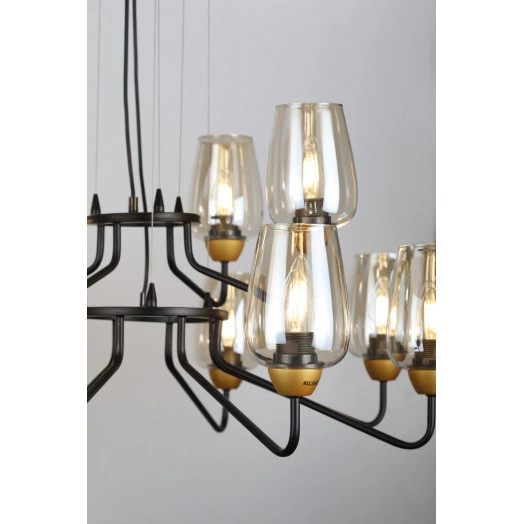 Люстра  Rivoli Gera 4065-212 12 х E27 40 Вт дизайн