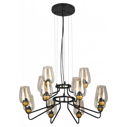 Люстра  Rivoli Gera 4065-212 12 х E27 40 Вт дизайн