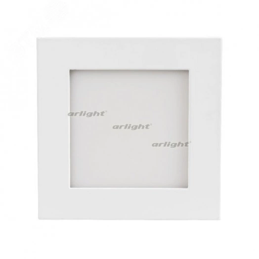 Светильник DL-93x93M-5W Day White (ARL, IP40 Металл, 3 года)