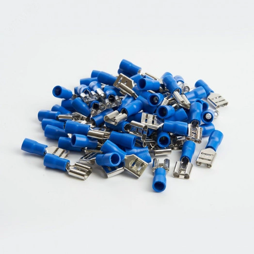 Наконечник плоский Изолированный (мама) РпИм 2,5-250, STEKKER, LD402-25250