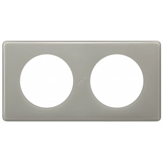 Celiane. Рамка 2-постовая. Цвет  Серый глянец