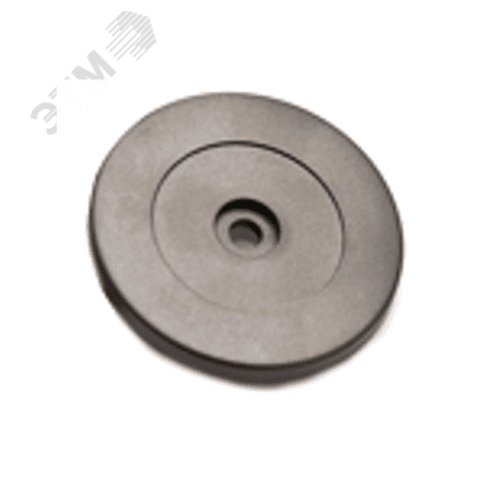 Диск с отверстием, АВС пластик, D30x2x5 EBlack