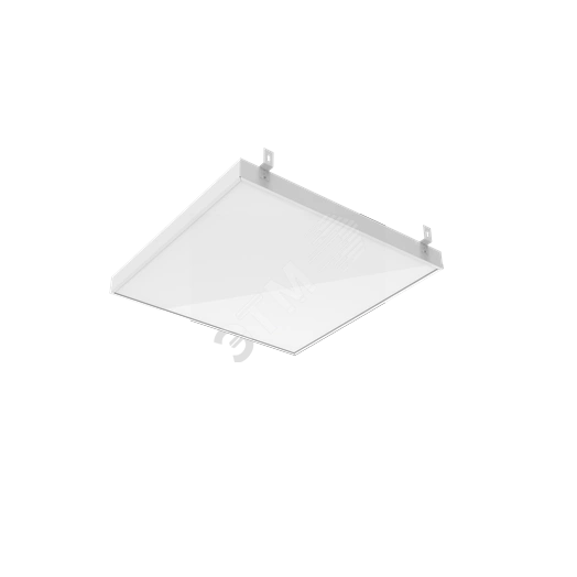 Светильник светодиодный грильято 588*588*50мм 36 ВТ 5000К с планками для подвеса с равном засветкой рассеиватель опал в комплекте IP40