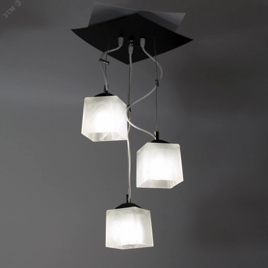 Светильник НСБ-01-3х60-102 (Конверт 233) белый/черный