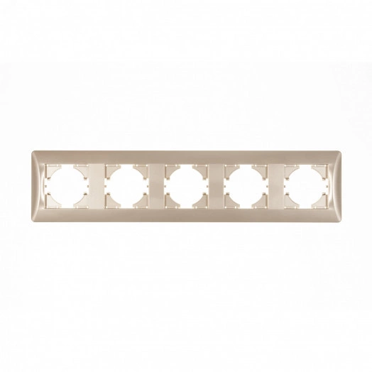 Ugra рамка 5-местная,  шампань