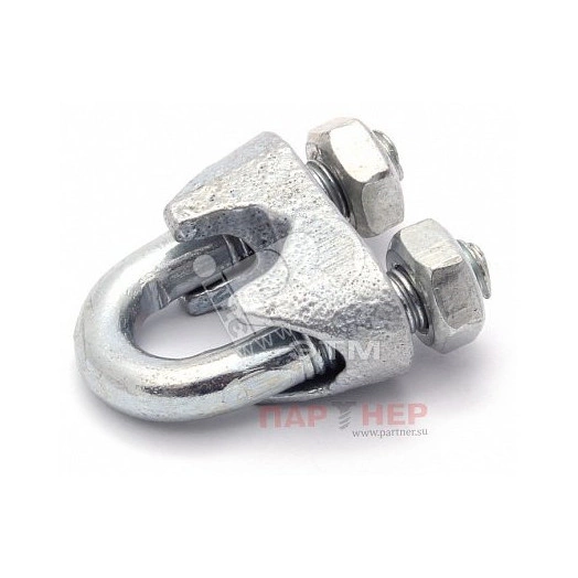 Зажим для троса 5мм DIN741 нержавеющая сталь A2