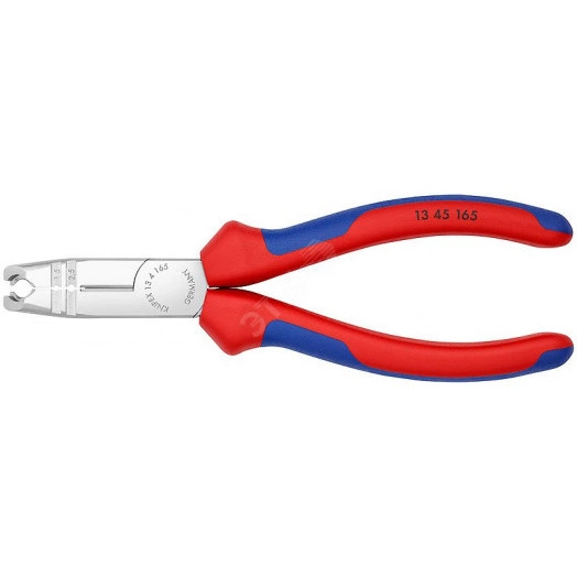 Клещи-стрипперы для популярных круглых проводов и проводов для сырых помещений (в частности NYM  5х25мм) зачистка: 15-25 мм рез: проволока средней твёрдости  31 мм твёрдая проволока  2 мм кабель  10 мм (16 мм) L-165 мм хромированные 2-компонентн