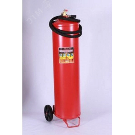 Огнетушитель порошковый, передвижной ОП-100 (з)   АВСЕ