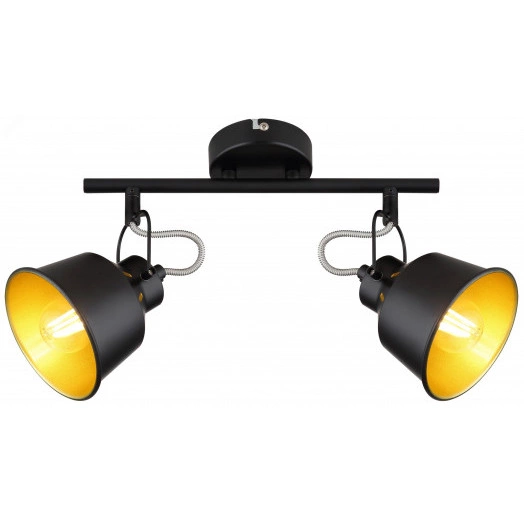 Светильник настенно-потолочный спот Rivoli Evelyn 7064-702 2 х Е14 40 Вт поворотный