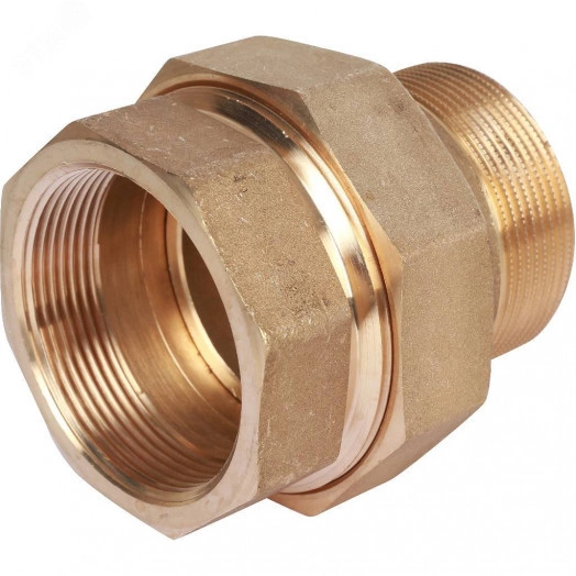 Соединение разъемное 'американка' ВН, уплотнение под гайкой o-ring кольцо 2'