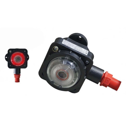 Оповещатель свето-звуковой искробезопасный ЗОВ-ИБ (2 каб. ввода, штуцера ШБМ-12)