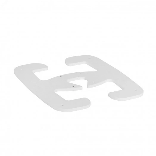 Передвижное основание для мини-колонн из стали, цвет белый