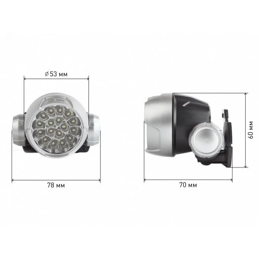 Фонарик кемпинговый на батарейках 3хААА, 4 режима GB-705 ЭРА