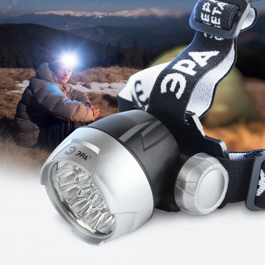 Фонарик кемпинговый на батарейках 3хААА, 4 режима GB-705 ЭРА