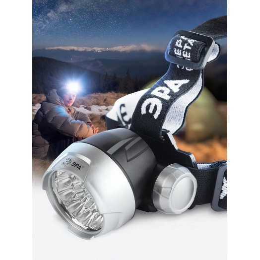 Фонарик кемпинговый на батарейках 3хААА, 4 режима GB-705 ЭРА