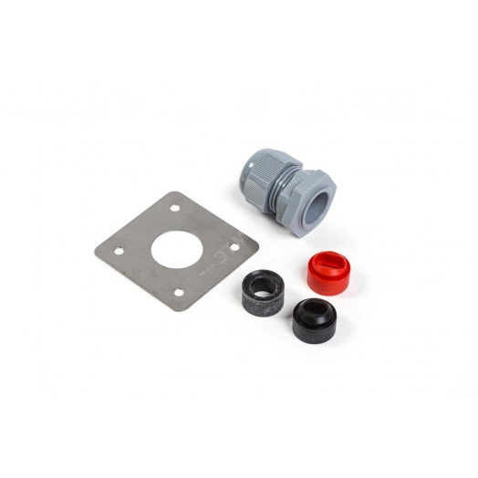 Набор для уплотнения прохода через теплоизоляцию для монтажа на трубе, монтируется поверх теплоизоляции