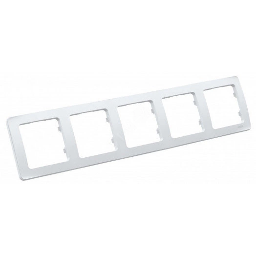MASTER Рамка 5-м СУ / белый
