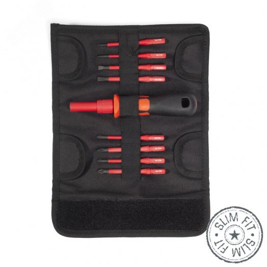 Набор диэлектрического отверток Слим НИО-3308