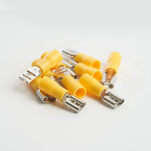 Наконечник плоский Изолированный (мама) РпИм 6-250, STEKKER, LD402-60250