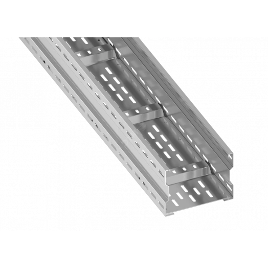 Лоток лестничный с перф.дном LHT 200х150 L=6м S=1,5мм гор.оцинк.
