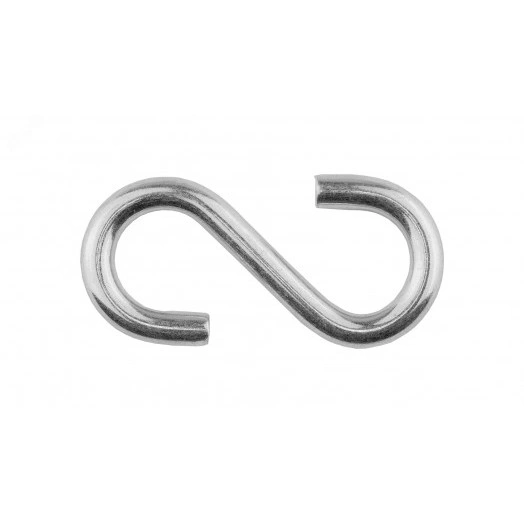 Крюк 3 мм S-образный оцинкованный (6 шт.)