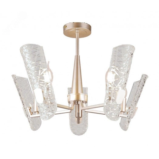 Люстра  Rivoli Dolores 4087-305 5 х Е14 40 Вт дизайн