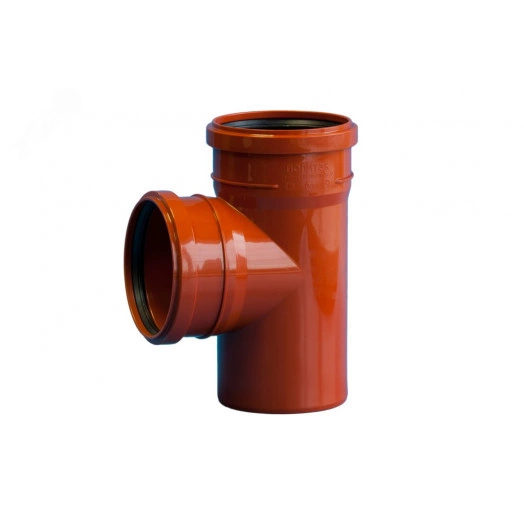 Тройник для наружной канализации 87 град. 110 х 110