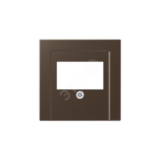 Накладка для USB розетки (ТАЕ гнезда)  Серия A500  Материал- дуропласт  Цвет- мокко