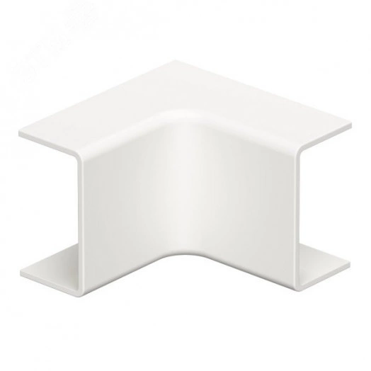 Крышка внутреннего угла кабельного канала WDK 15x40x40 мм (ABS-пластик, белый)