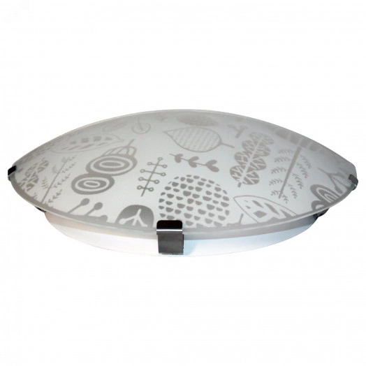 Светильник Лужок 3002 НББ 21-60 М19 матовый белый кл.штамп металлик ИУ