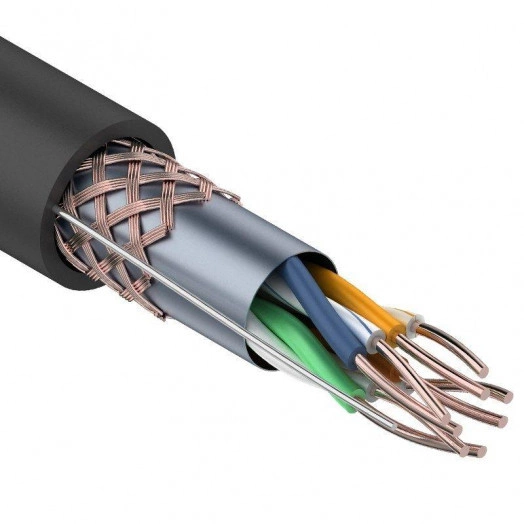 Кабель S/FTP 4х2х0.51 кат.5е медь наружн. прокл. 305м (м) Rexant 01-0344