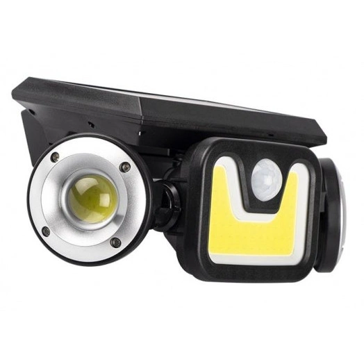 Светильник светодиодный SLR-W05 5Вт 7000-8000К IP45 300лм настен. датчики движения/освещенности солнечная батарея 2х18650 (Li-Ion 1200мА.ч в компл.) ФАZА 5033290