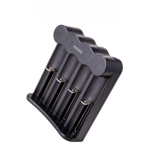 Зарядное устройство автоматическое для Li-ion аккумуляторов KOC701USB 4 слота КОСМОС KOC703USB