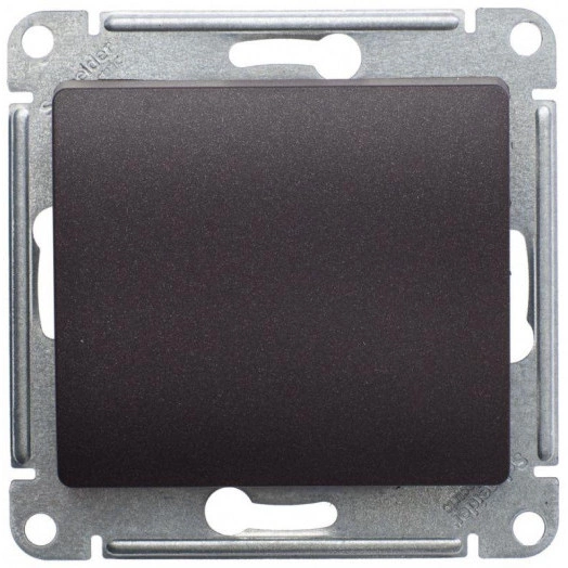 Механизм переключателя перекрестного 1-кл. СП Glossa 10А IP20 (сх. 7) 10AX шоколад. SchE GSL000871