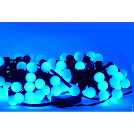 Гирлянда "Шарики" ILDBL050-B-E 2.4см 50  LED.7.5м син. SHLights 4690601041227