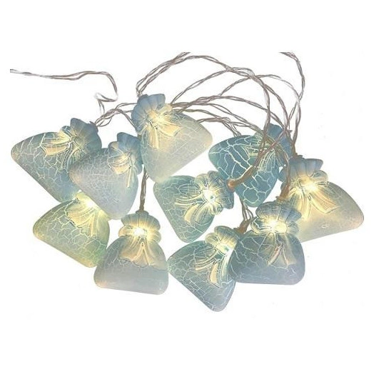 Гирлянда "Мешки" ILD-16WW-BG 16LED 2.2м IP20 220В теплый бел. SHLights 4690601047250
