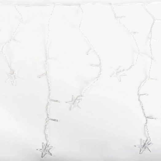 Гирлянда "Бахрома" DICLD-100M-C 100 мультиколорт светодиодов 1.7х0.5м с насадками SHLights 4690601047199