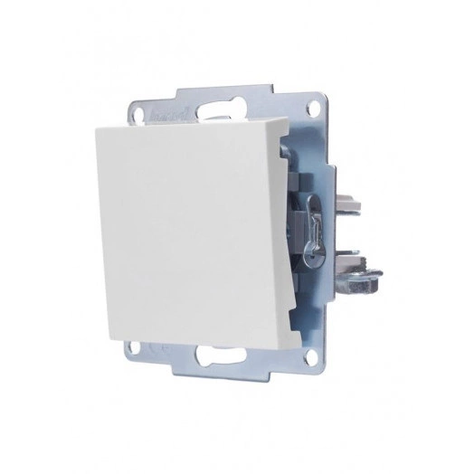 Механизм выключателя 1-кл. СП VESNA бел. LEZARD 742-0288-100