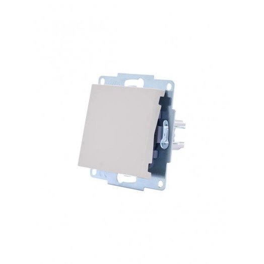 Механизм выключателя 1-кл. СП VESNA кремов. LEZARD 742-0388-100