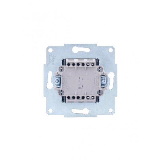 Механизм выключателя 1-кл. СП VESNA кремов. LEZARD 742-0388-100