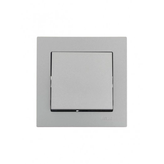 Механизм выключателя 1-кл. СП VESNA платина LEZARD 742-3588-100