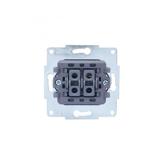 Механизм выключателя 2-кл. СП VESNA кремов. LEZARD 742-0388-101